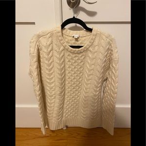 Ivory J. Jill Sweater